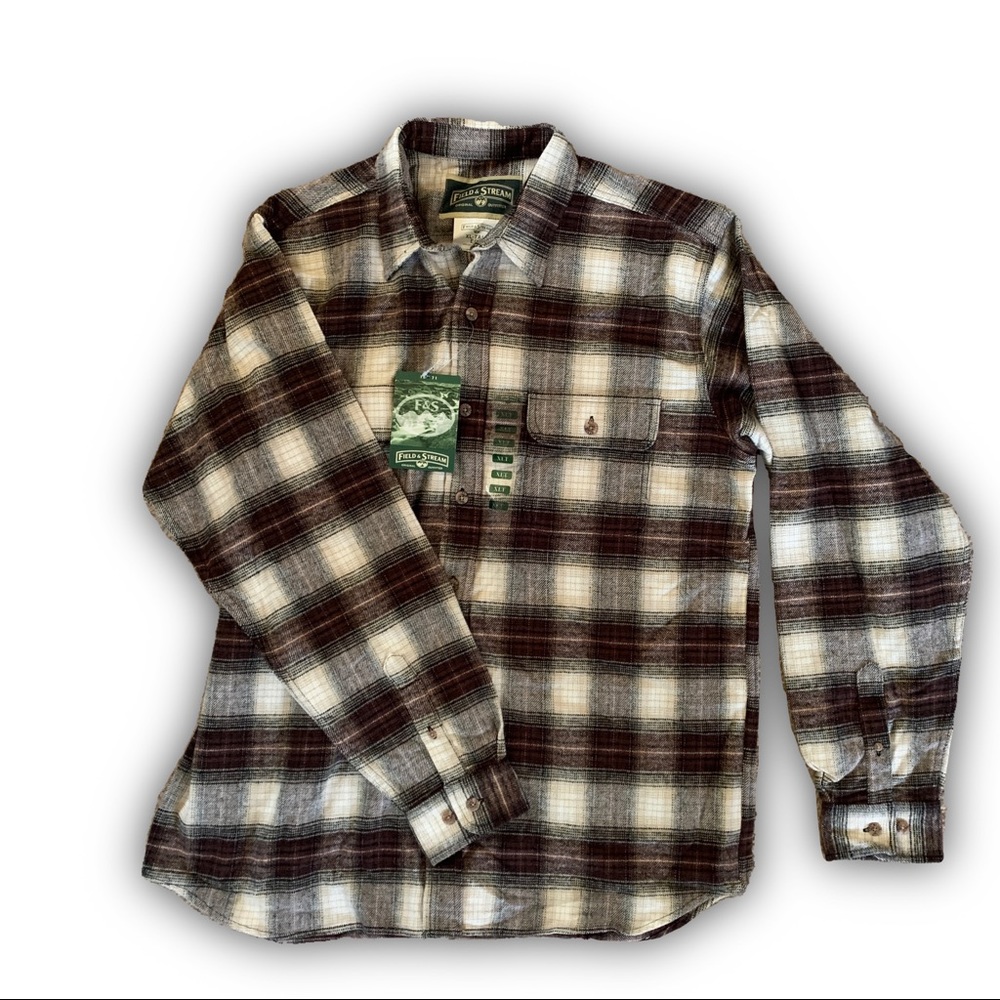 Men’s Field & Stream XL-Tall Plaid Flannel